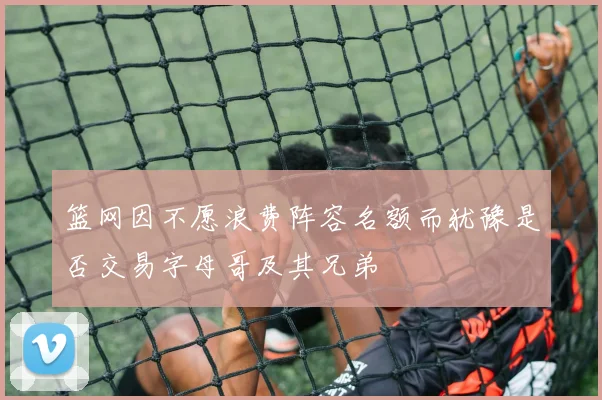 篮网因不愿浪费阵容名额而犹豫是否交易字母哥及其兄弟
